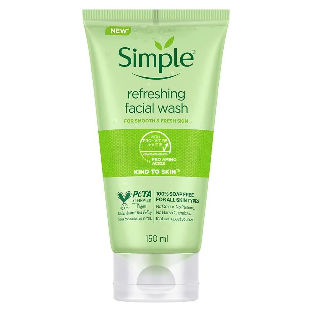 Simple Refreshing Facial Wash Gel
