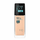Maybelline Fit Me Matte Poreless Foundation 310 Sun Beige oil control medium coverage matte finish