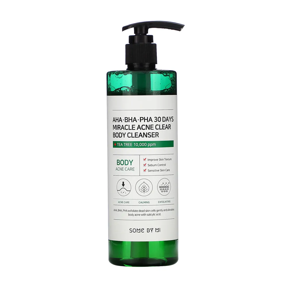 SOME BY MI AHA BHA PHA 30 DAYS MIRACLE ACNE CLEAR BODY CLEANSER 400G