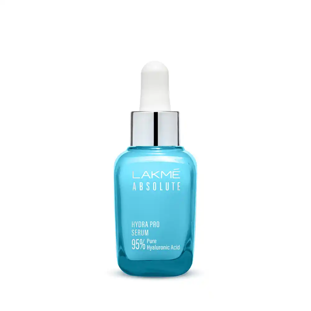 hydrating serum hyaluronic acid skin plumping Lakme Absolute Hydra Pro skincare