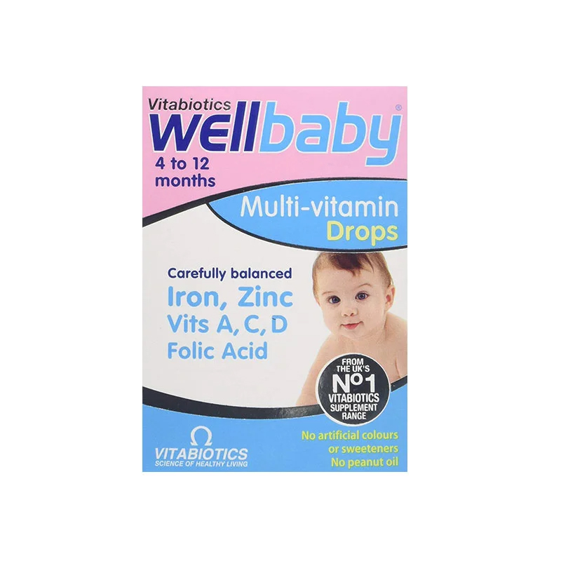 Vitabiotics Wellbaby Multi-Vitamin Drops- 30ml
