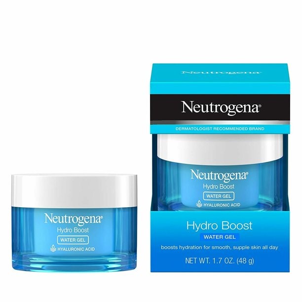 neutrogena hydro boost water gel hyaluronic acid oil free moisturizer hydration dewy skin