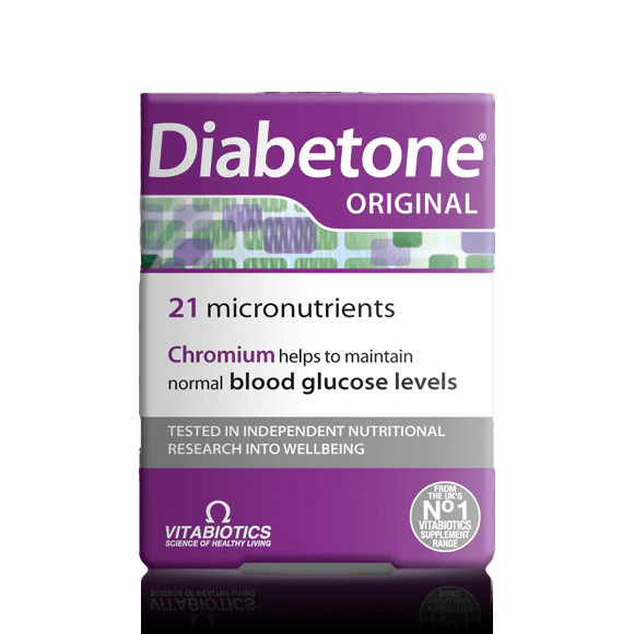 Vitabiotics Diabetone – 30 Tablets