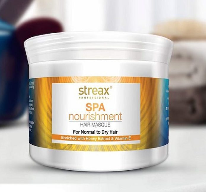 Hair Masque Hair Spa Mask Dry Hair Treatment Frizz Control Hair Mask Streax Professional Masque