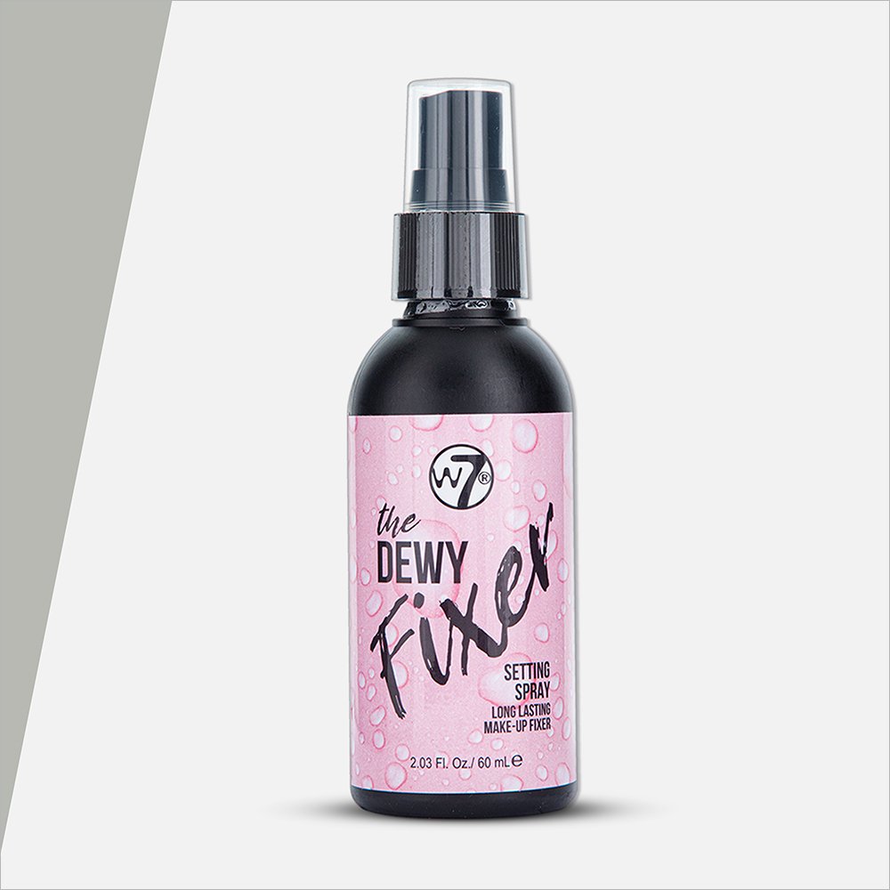 dewy setting spray W7 setting spray makeup fixer hydrating setting spray glow makeup spray
