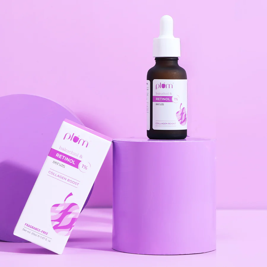 Plum 1% Retinol Face Serum with Bakuchiol 30ml