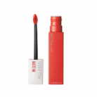 Maybelline Super Stay Matte Ink 25 Heroine long lasting matte lipstick orange red precise applicator