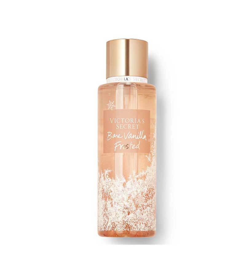 Bare Vanilla Frosted Victoria's Secret body mist black sugar fragrance fresh mint scent vanilla body spray