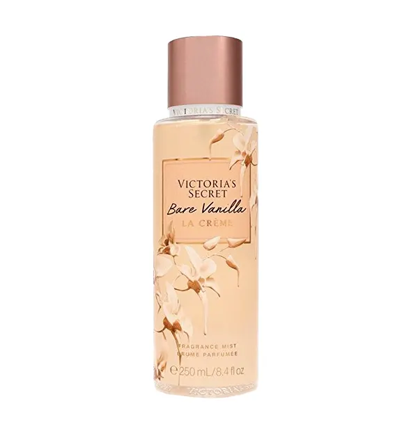bare vanilla la crème Victoria's Secret body mist whipped vanilla fragrance magnolia body mist creamy woods scent