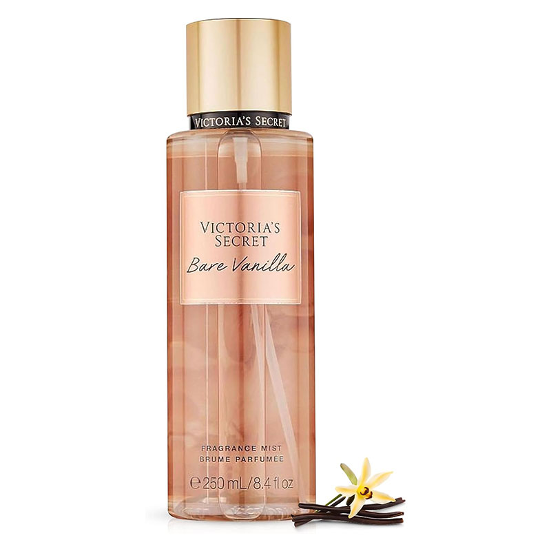 Bare Vanilla mist Victoria's Secret body spray whipped vanilla fragrance soft cashmere scent gourmand body mist