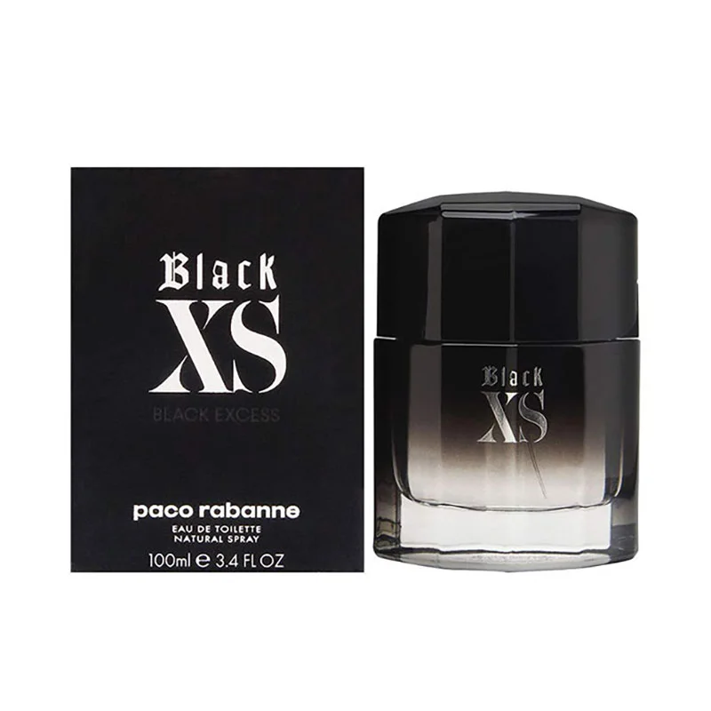 Paco Rabanne Black XS Eau de Toilette men fragrance 100ml